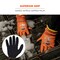 Ergodyne Orange Coated Waterproof Winter Work Gloves, S, A5, PK144 7551-CASE - alternate 2